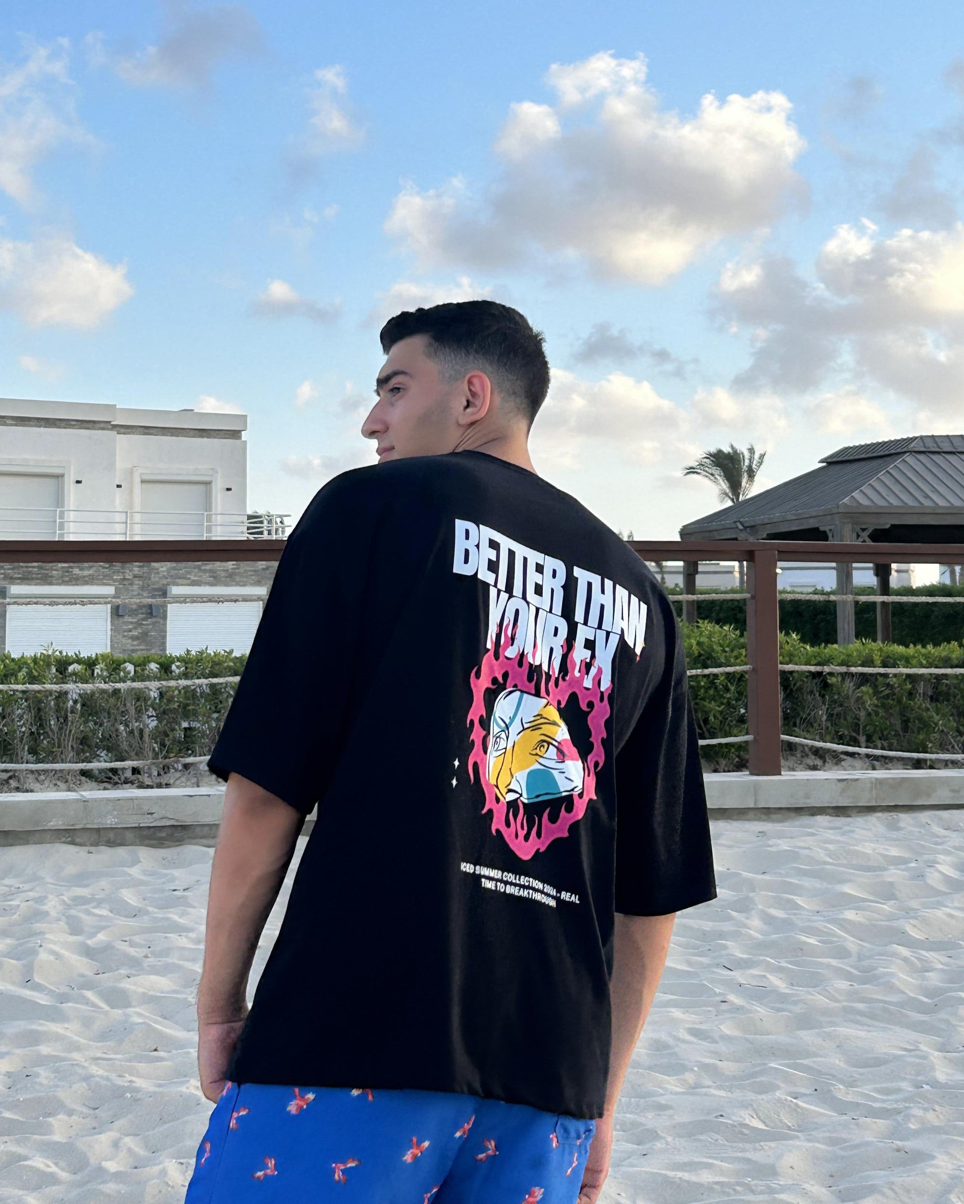 BETTER THAN YOUR EX oversized t-shirt