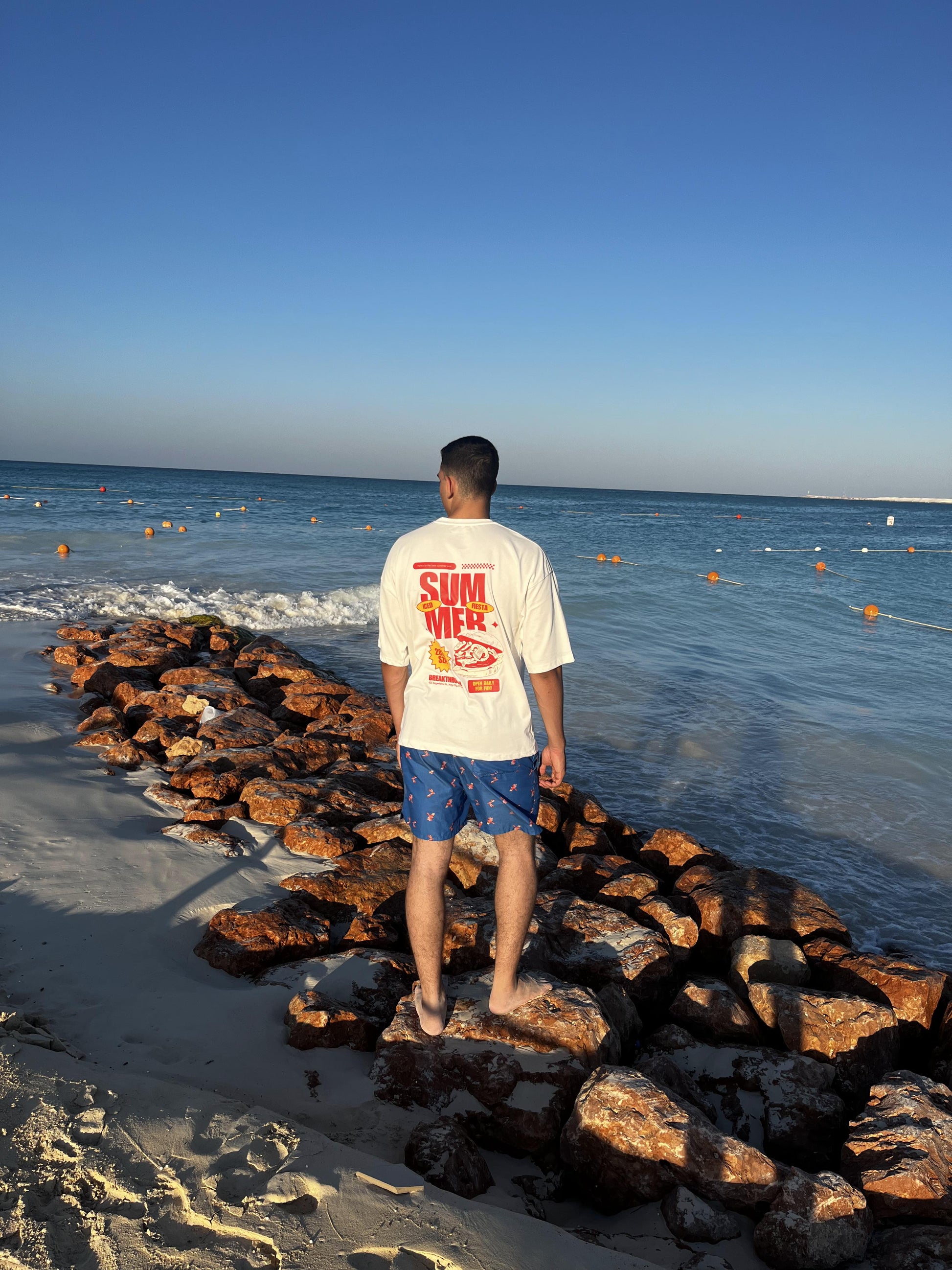 SUMMER BRGR oversized t-shirt