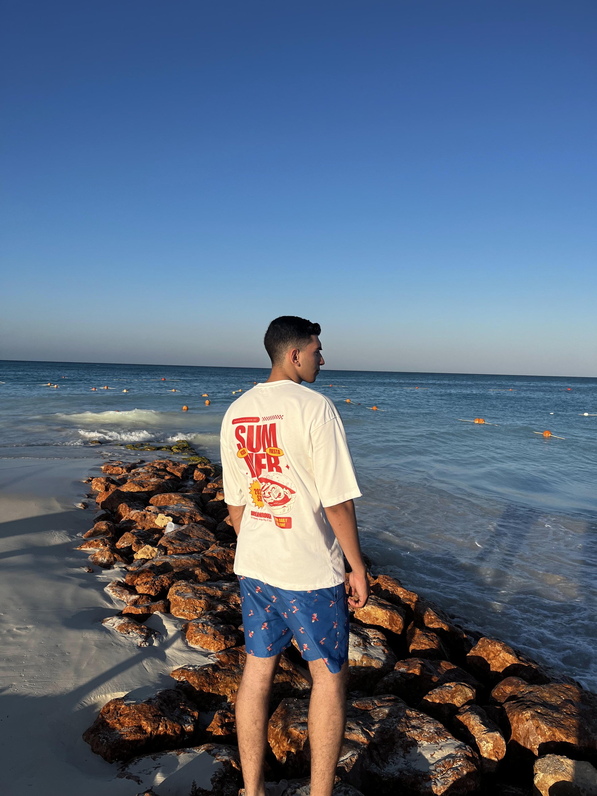 SUMMER BRGR oversized t-shirt