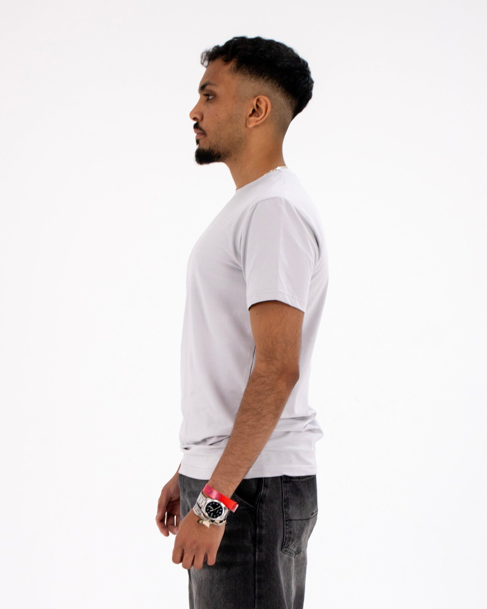 BAZIC grey t-shirt